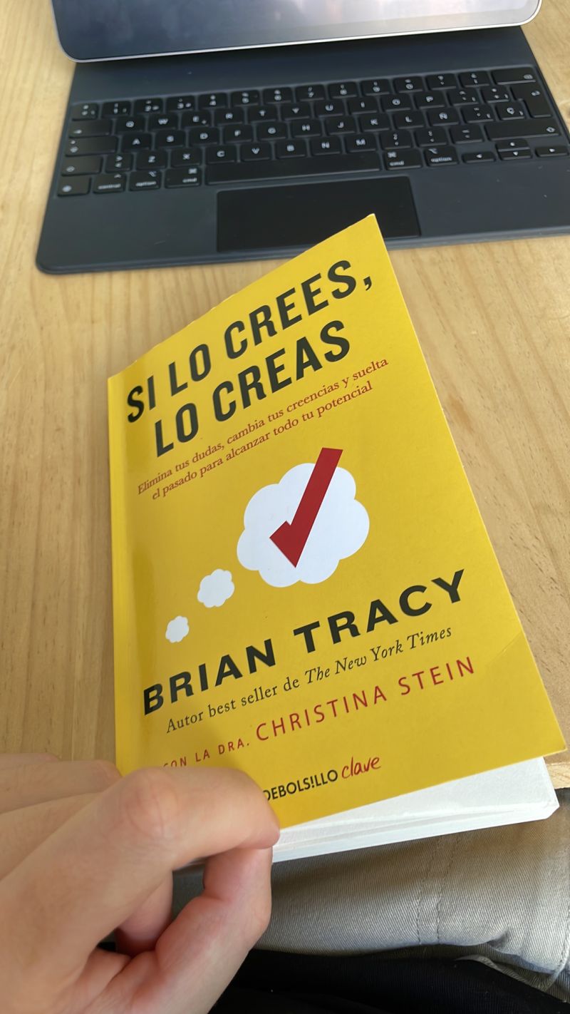 Carlos Cadenas Calderón en LinkedIn: Acabo de terminar de leer el libro Si  lo crees, lo creas de Brian Tracy…