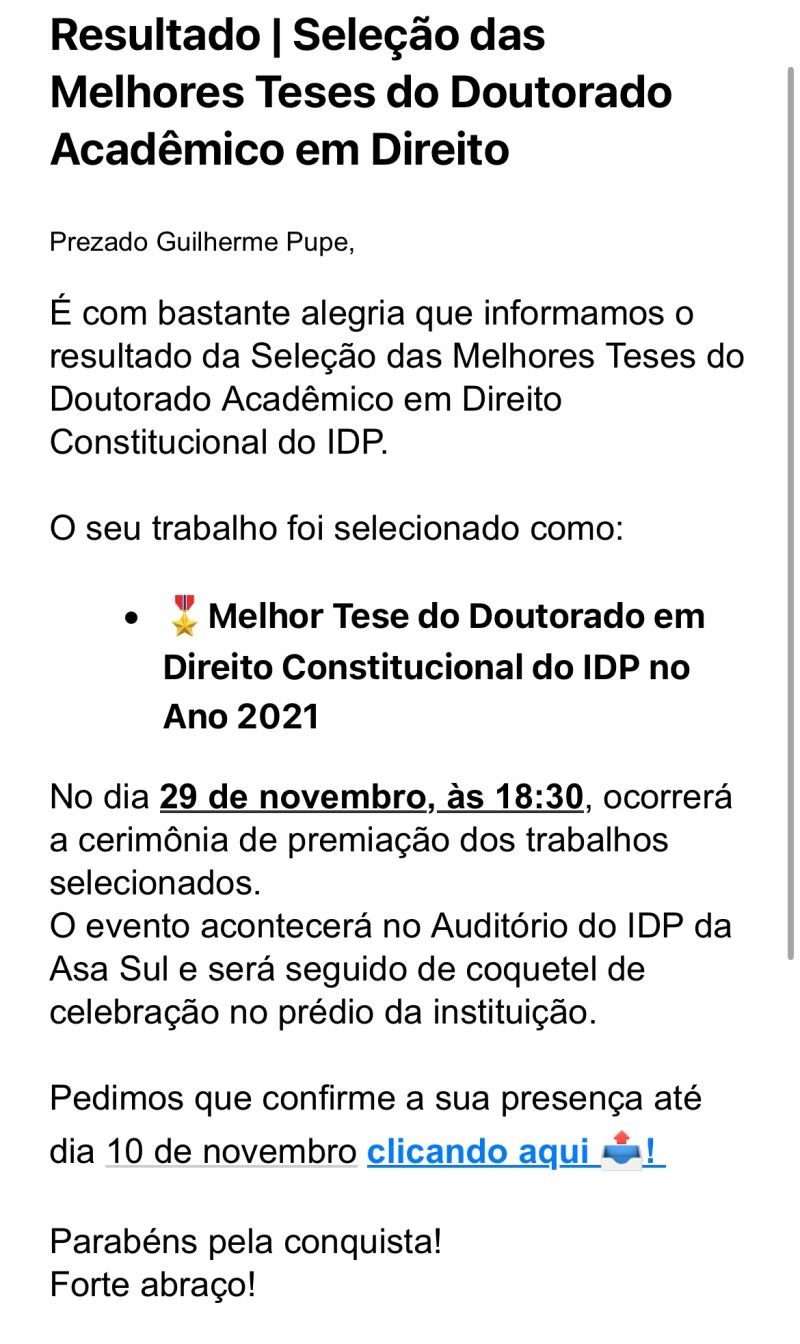 Ulisses Schwarz Viana - Professor - Escola de Direito de Brasília (EDB/IDP)