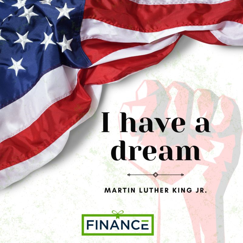 Finance in a Box on LinkedIn: Martin Luther King Jr Day👑