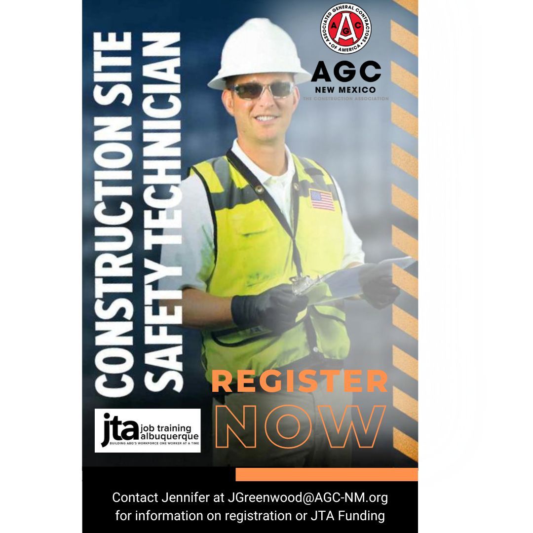 AGC New Mexico on LinkedIn: The Construction Site Safety Program (CSST AGC New Mexico on LinkedIn: The Construction Site Safety Program (CSST