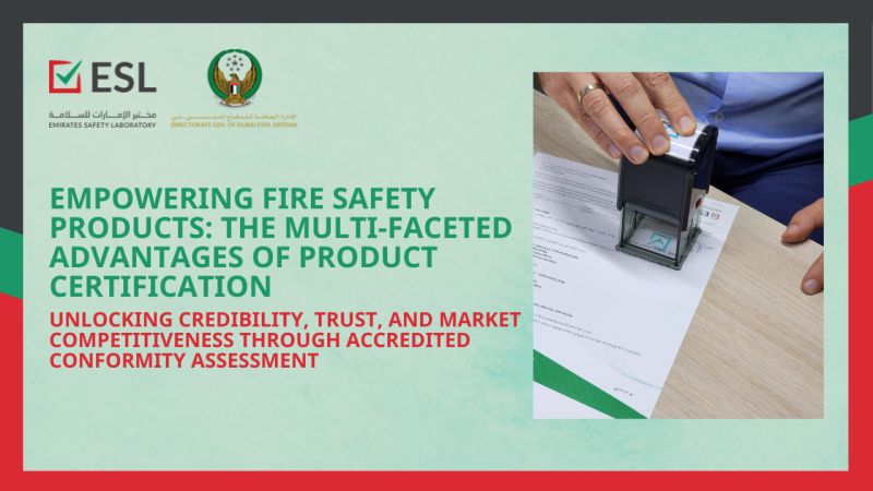 Emirates Safety Laboratory (ESL) on LinkedIn: #esl #certification # Emirates Safety Laboratory (ESL) on LinkedIn: #esl #certification #