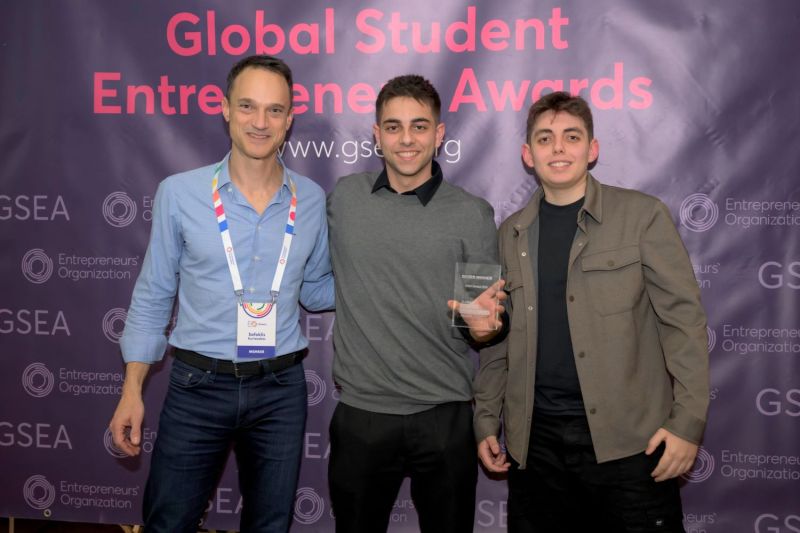 GSEA Competition Greece (Global Student Entrepreneur Awards) - by EO on  LinkedIn: Ο Konstantinos Ketselidis, 2nd winner του φετινού GSEA Greece,  μοιράζεται…