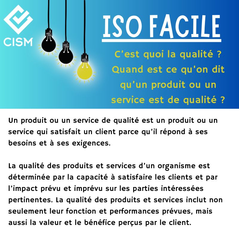 CISM CERTIFICATION DES SYSTEMES DE MANAGEMENT on LinkedIn: #isofacile CISM CERTIFICATION DES SYSTEMES DE MANAGEMENT on LinkedIn: #isofacile