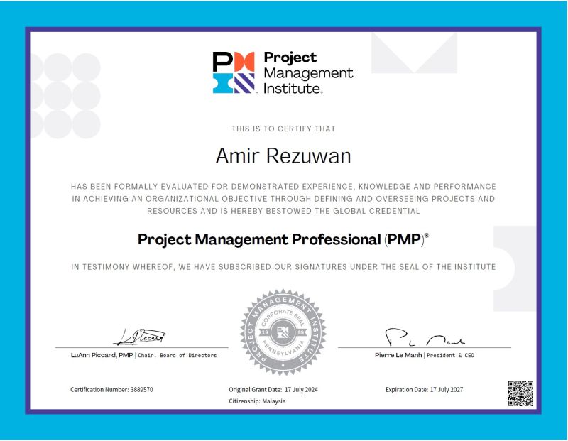 Amir Rezuwan (PMP)® on LinkedIn: #pmp #projectmanagement # Amir Rezuwan (PMP)® on LinkedIn: #pmp #projectmanagement #