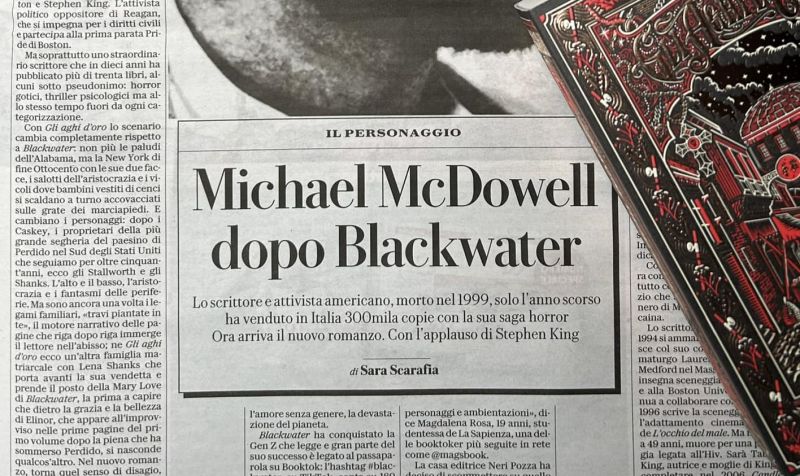 Neri Pozza Editore on LinkedIn: Michael McDowell, il nuovo romanzo dopo il  successo di Blackwater