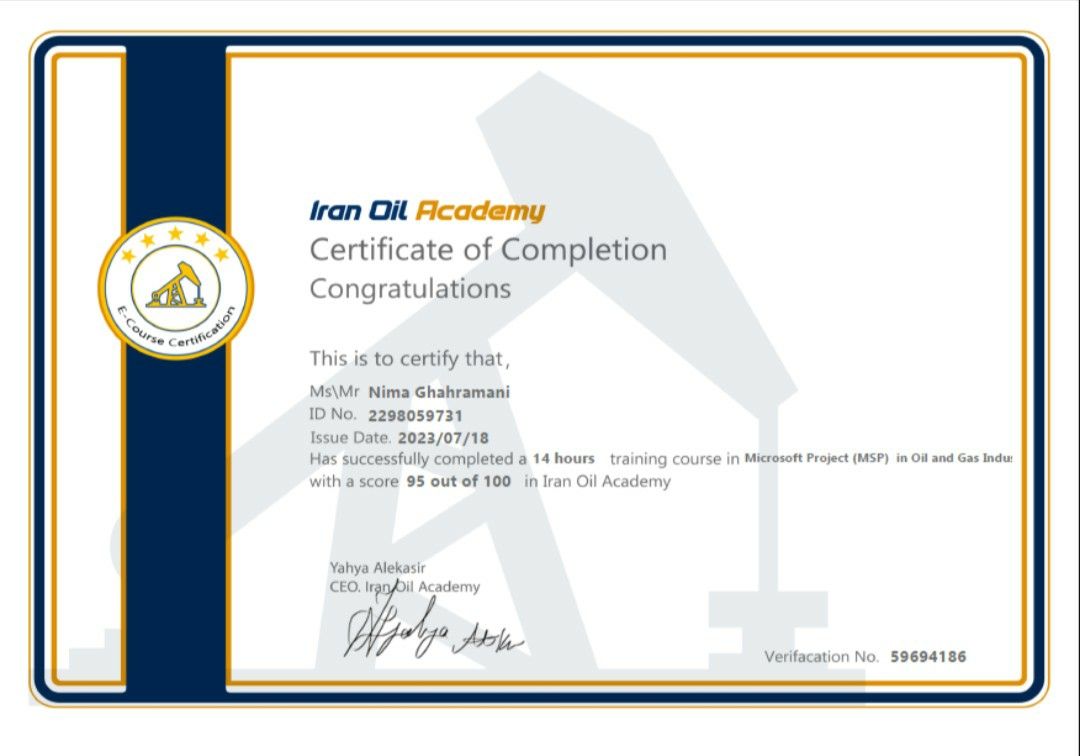 Nima Ghahramani on LinkedIn: Excited to announce my certification in Nima Ghahramani on LinkedIn: Excited to announce my certification in