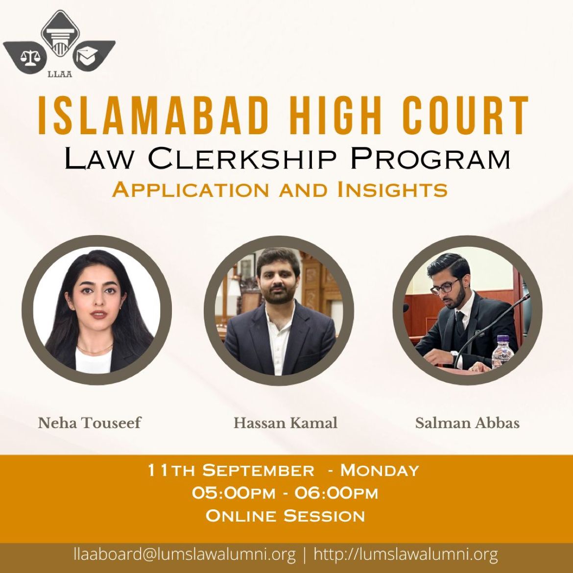 LUMS Law Alumni Association on LinkedIn: Following the success of our LUMS Law Alumni Association on LinkedIn: Following the success of our
