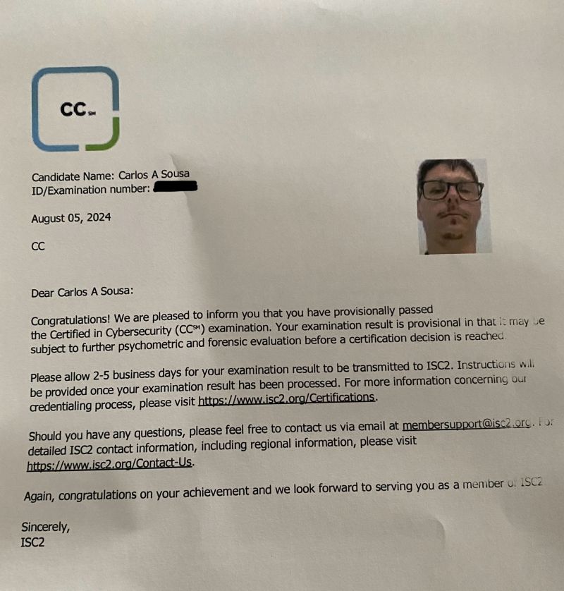 Carlos Sousa on LinkedIn: I #39 m happy to share that I passed the CC exam Carlos Sousa on LinkedIn: I #39 m happy to share that I passed the CC exam