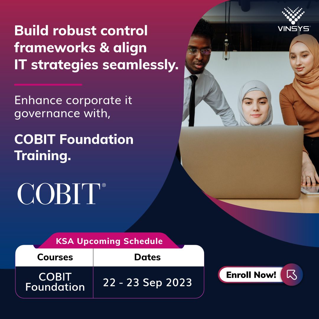 Vinsys Information Technology Consultancy on LinkedIn: COBIT5 Vinsys Information Technology Consultancy on LinkedIn: COBIT5