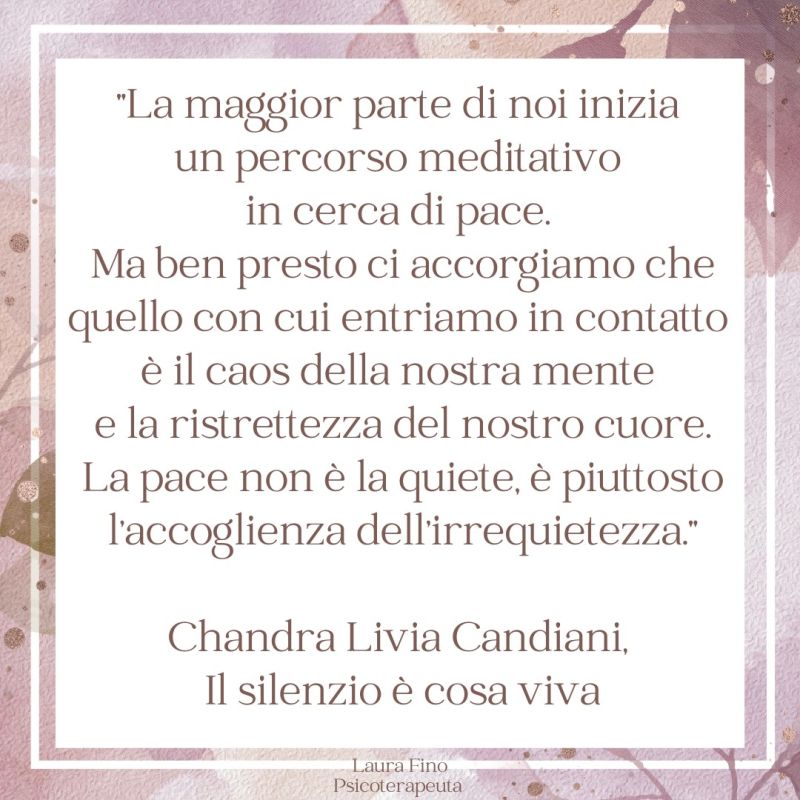 Laura Fino su LinkedIn: #mindfulness #mindset #meditazione #meditare  #accogliere #gentilezza…