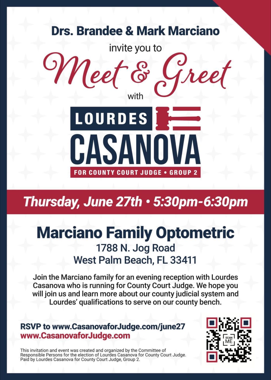 Lourdes Casanova for County Court Judge Group 2 on LinkedIn: The Lourdes Casanova for County Court Judge Group 2 on LinkedIn: The