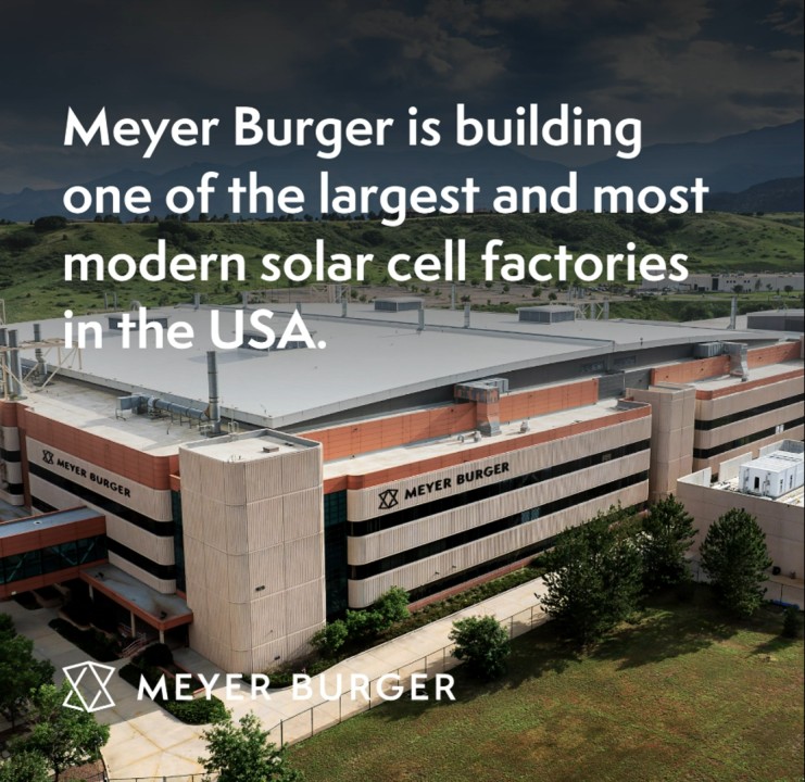 Meyer Burger Technology AG on LinkedIn: Meyer Burger is building one of the  largest solar cell factories in the… | 22 comments