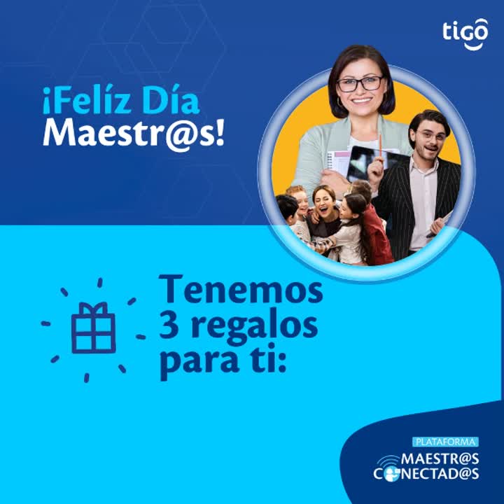 Tigo Colombia on LinkedIn: #díadelmaestro #contigoconectados