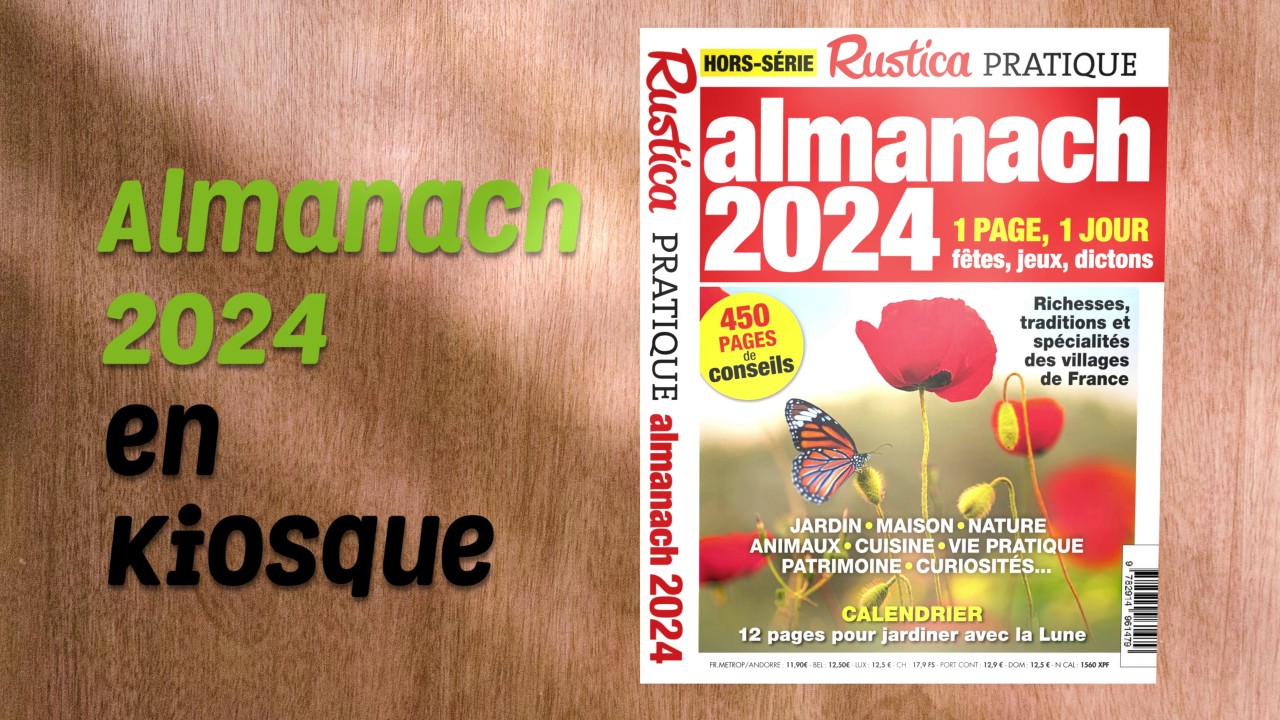 Almanach Rustica Pratique 2024