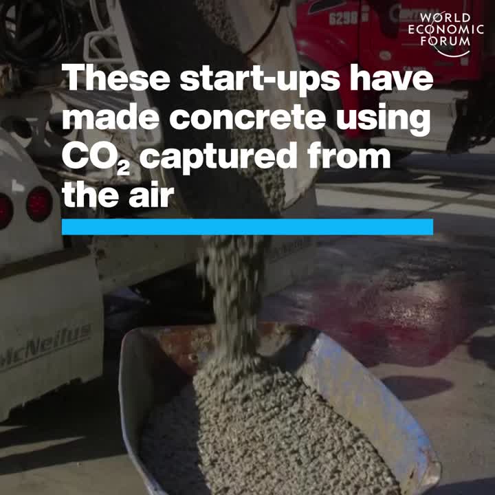 World Economic Forum on LinkedIn: This new concrete could be a vital tool in tackling the climate… | 48 comments