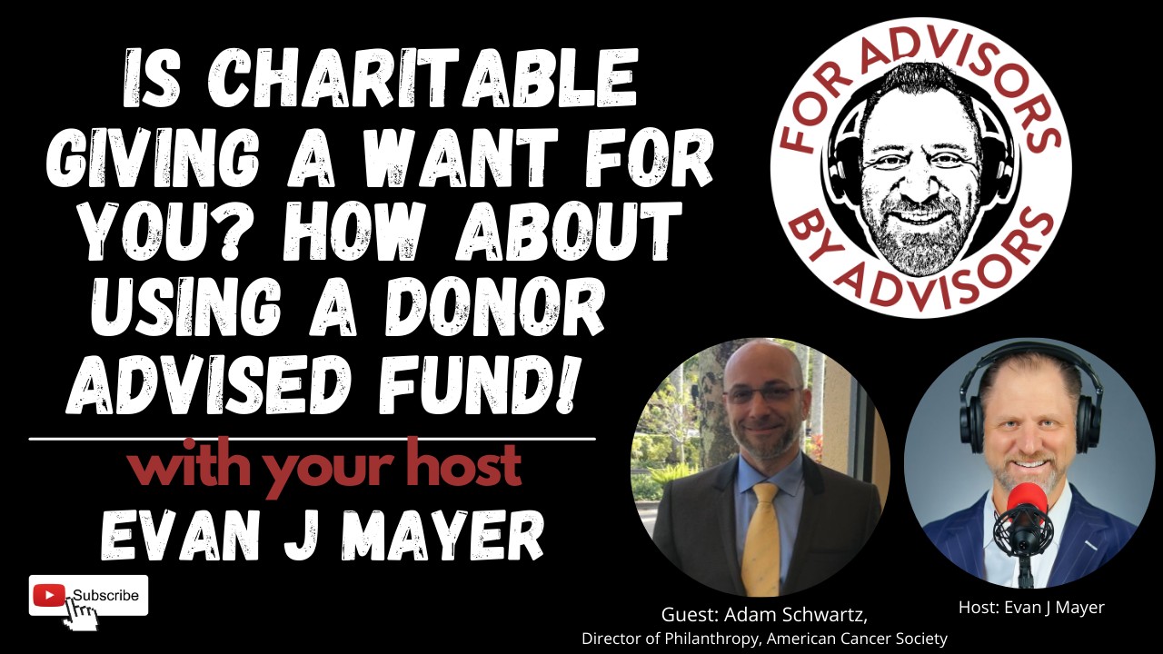 For Advisors By Advisors on LinkedIn: Is Charitable Giving a Want for For Advisors By Advisors on LinkedIn: Is Charitable Giving a Want for