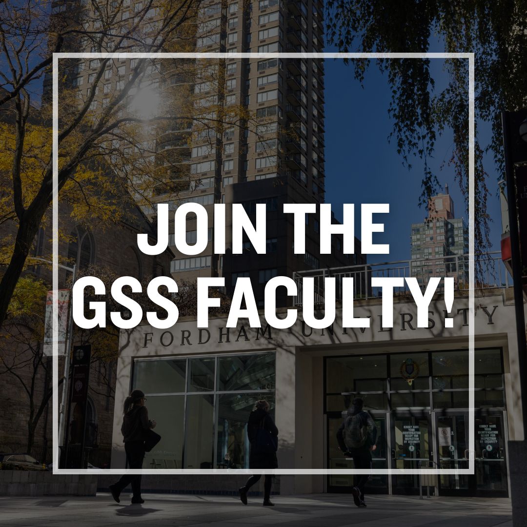 Fordham Graduate School of Social Service on LinkedIn: Join our team at Fordham Graduate School of Social Service on LinkedIn: Join our team at