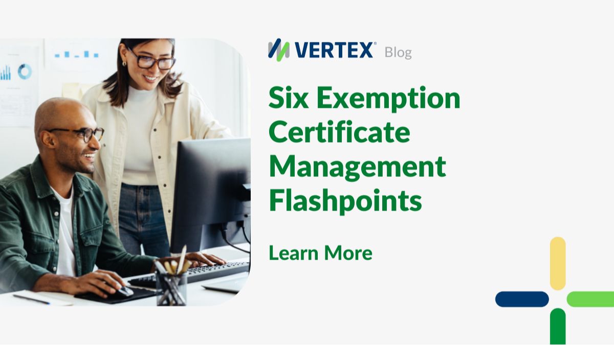 Joan Calo on LinkedIn: Six exemption certificate management flashpoints Joan Calo on LinkedIn: Six exemption certificate management flashpoints