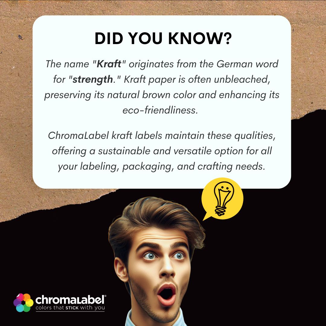 ChromaLabel on LinkedIn: #chromalabel #kraftpaper #ecofriendlycrafts ChromaLabel on LinkedIn: #chromalabel #kraftpaper #ecofriendlycrafts