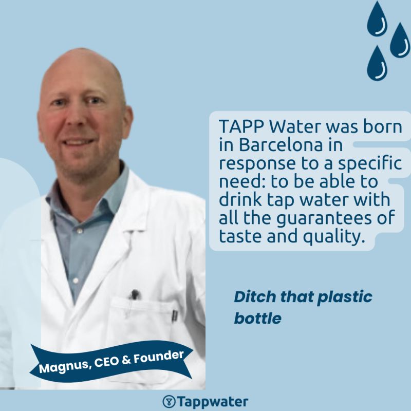 TAPP Water Malta on LinkedIn: #tappintopurewater #sustainableliving  #plasticfreeoceans #tappwaterfilters…