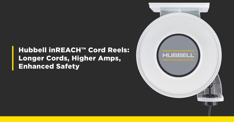 Hubbell Wiring Device-Kellems on LinkedIn: The Hubbell inREACH Industrial Cord  Reel lineup is expanding! The new…