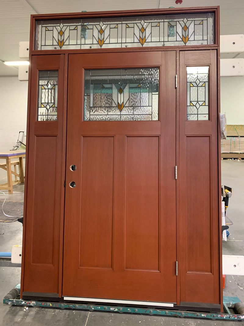 Door Unit Construction – Reeb Learning Center