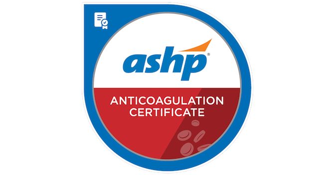 Amir Messiha on LinkedIn: ASHP Anticoagulation Professional Certificate Amir Messiha on LinkedIn: ASHP Anticoagulation Professional Certificate
