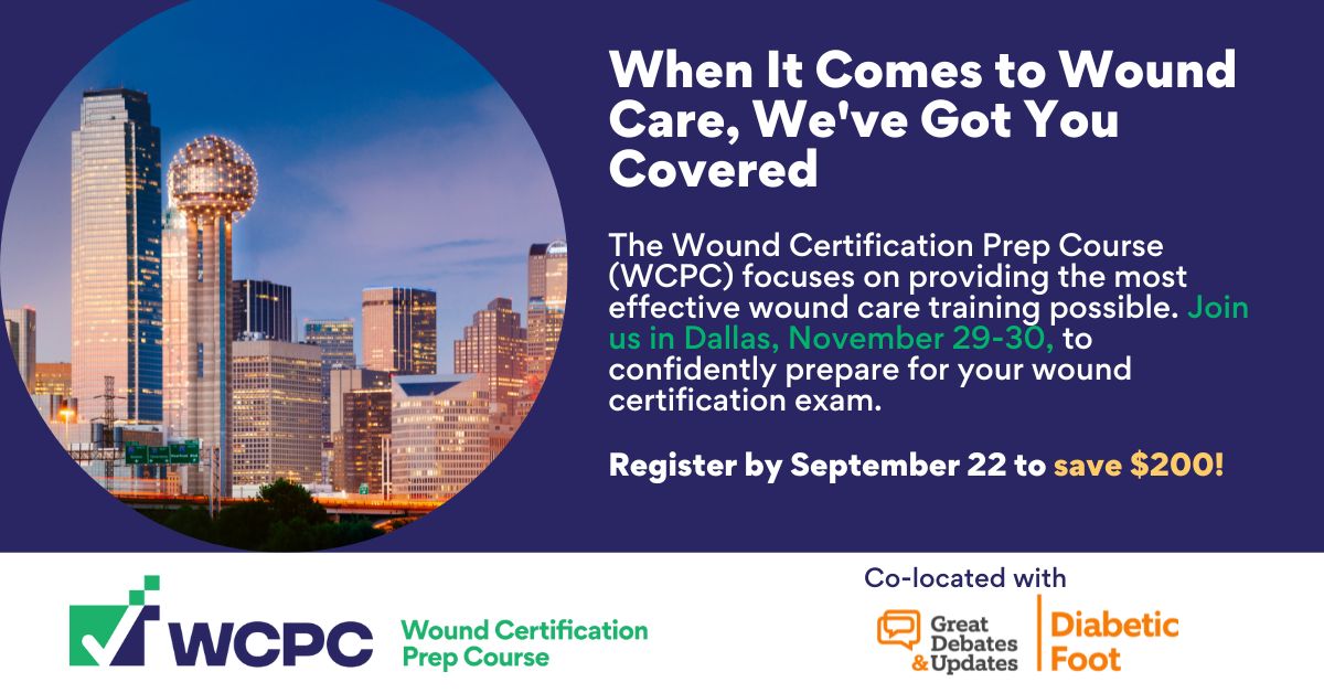 WCPC The Wound Certification Prep Course posted on LinkedIn WCPC The Wound Certification Prep Course posted on LinkedIn