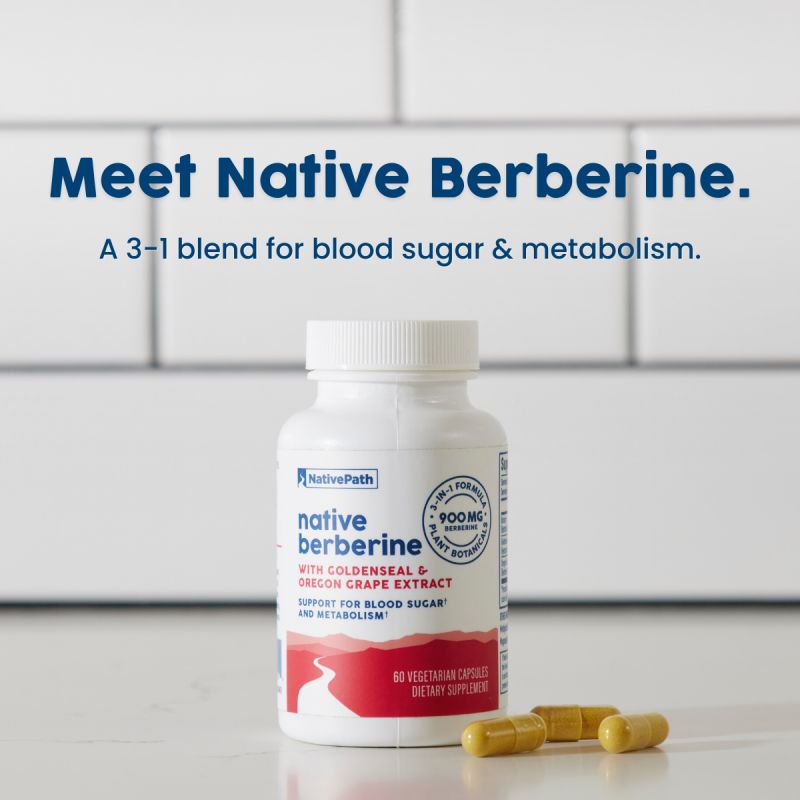 NativePath on LinkedIn: #onthepath #nativeberberine #bloodsugarmanagement  #metabolicsupport…