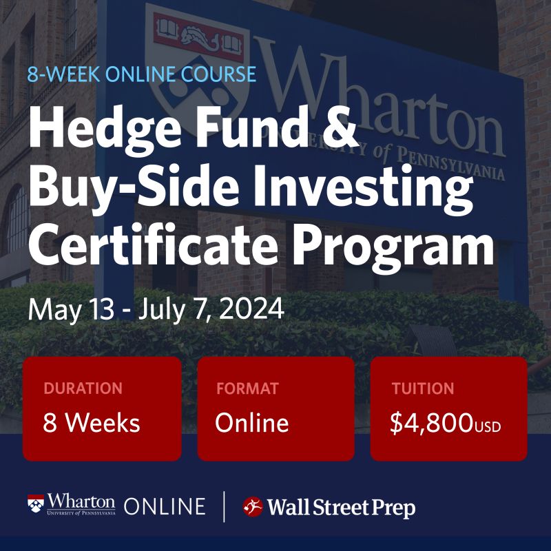 Wharton Online on LinkedIn: Wharton Online Buy Side Investing Certificate Wharton Online on LinkedIn: Wharton Online Buy Side Investing Certificate