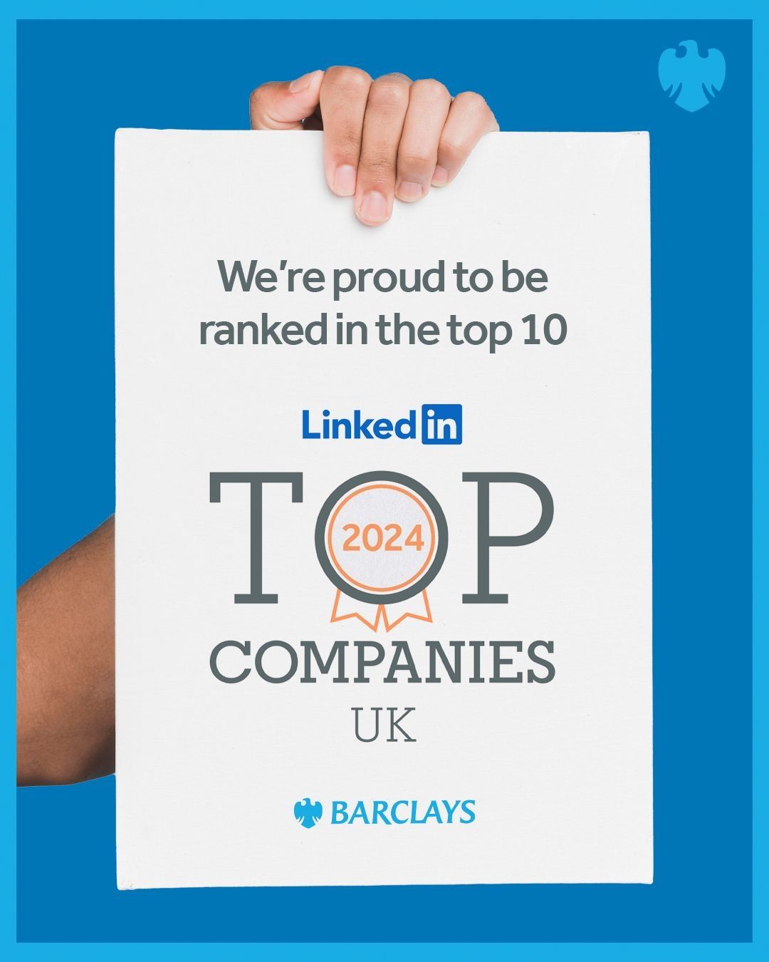 Kerry Payne on LinkedIn: Barclays on LinkedIn: We're proud to announce ...