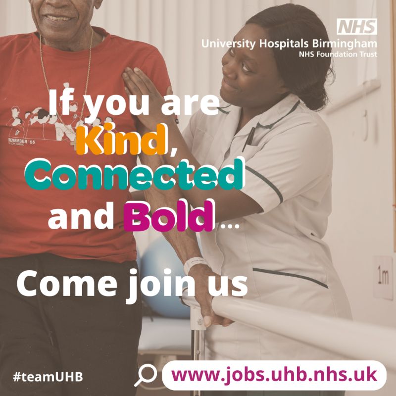 University Hospitals Birmingham NHS Foundation Trust on LinkedIn: #teamuhb