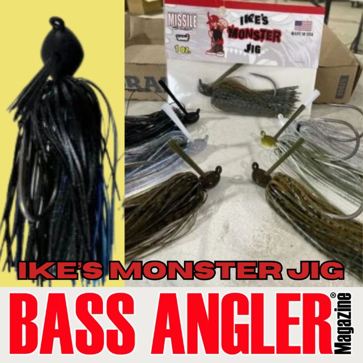 BASS ANGLER MAGAZINE on LinkedIn: #bassanglermagazine #missilejigs  #bassfishing #trophybass #ikesmonsterjig