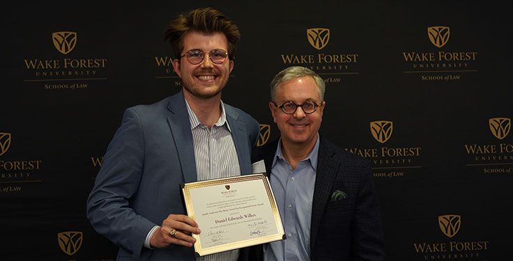 Lee Strasburger on LinkedIn: Wake Forest Law Student Receives Smith ...