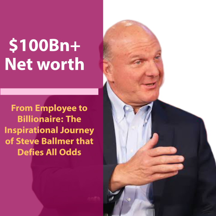 From Employee to Billionaire: The Inspirational Journey of Steve Ballmer that Defies All Odds