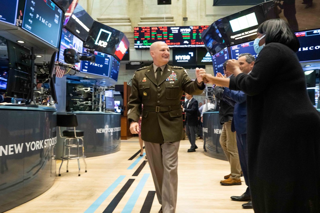 Two American Institutions: The NYSE welcomes the United States Army on the Army's 247th Birthday