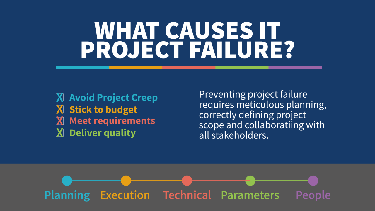 Infographic: 19 Reasons Why Projects Fail Infographic: 19 Reasons Why Projects Fail