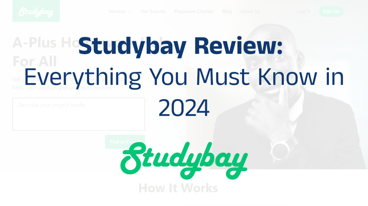 Studybay Review: Everything You Must Know in 2024