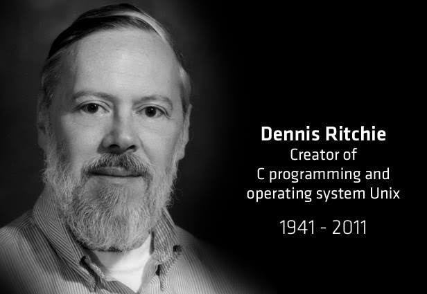Dennis M.Ritchie – The father of the “C” programming language
