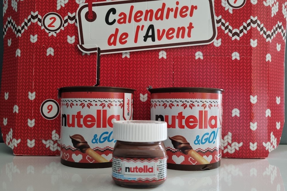 Les fans de Nutella vont aimer ce calendrier de l'Avent