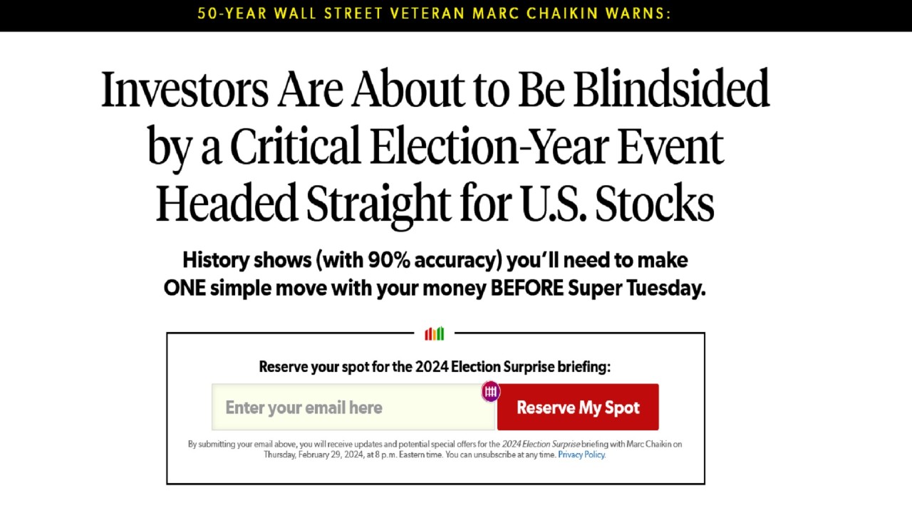 Chaikin Power Gauge Prediction: The 2024 Election Surprise Chaikin Power Gauge Prediction: The 2024 Election Surprise