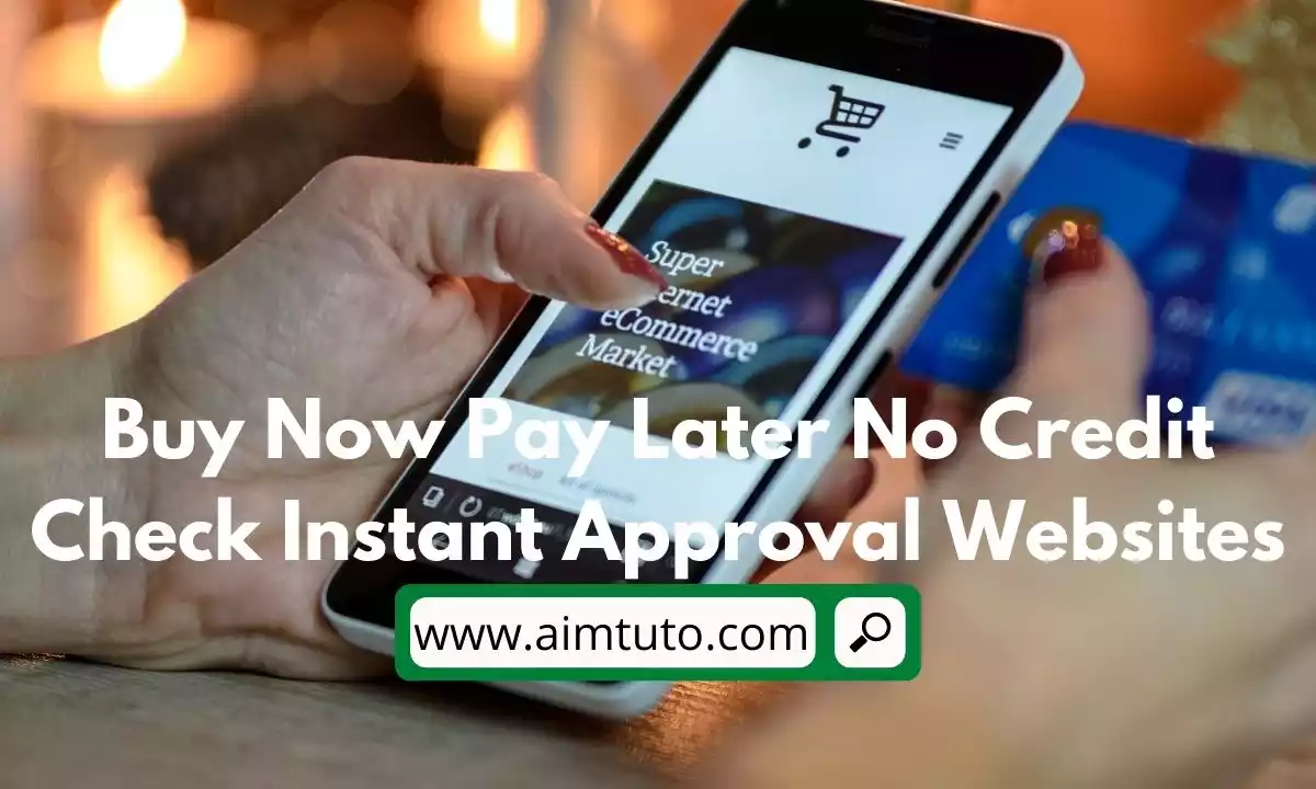 Now Pay Later No Credit Check