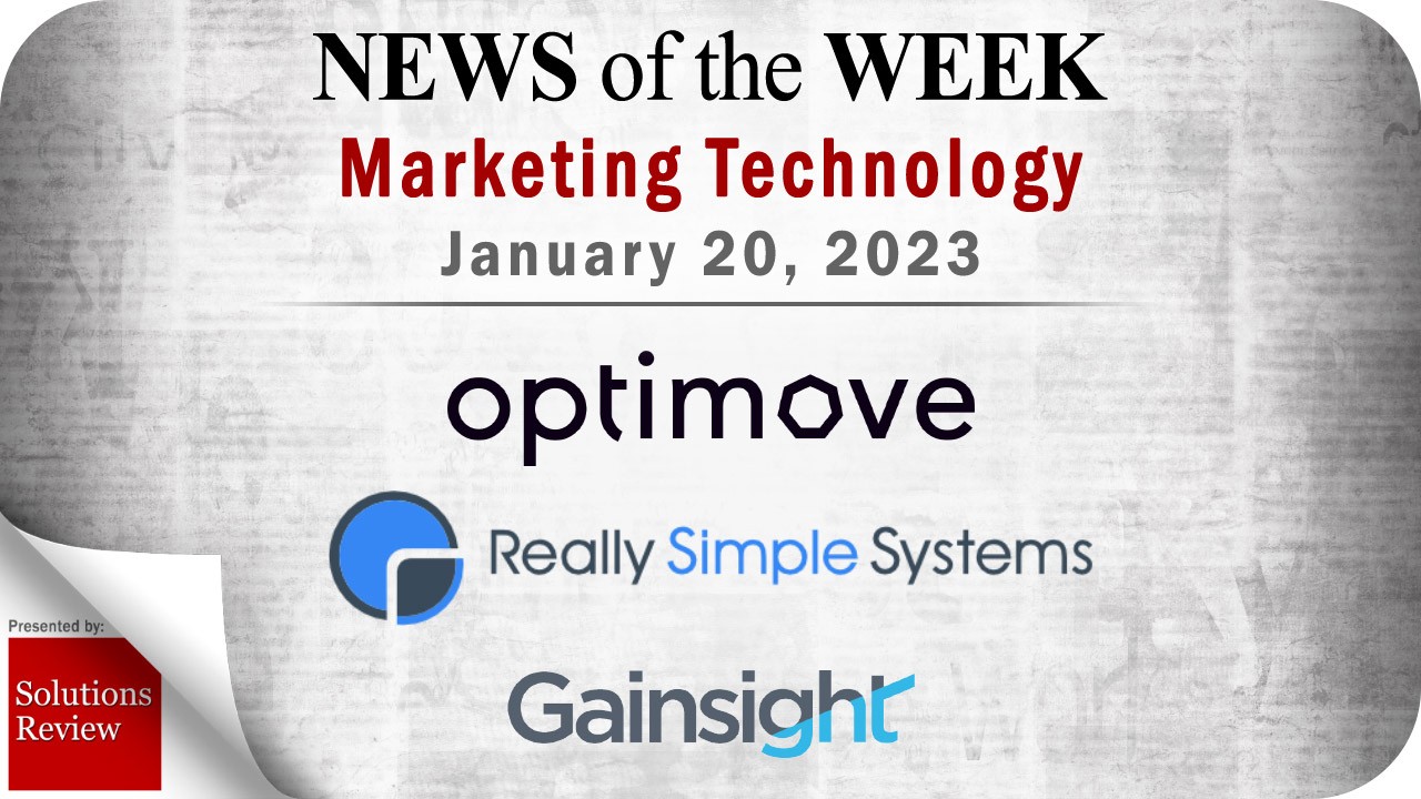 Top MarTech News From the Week of January 20th: Updates from Optimove Top MarTech News From the Week of January 20th: Updates from Optimove