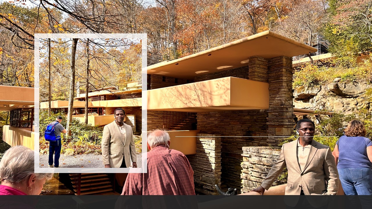 Fallingwater- A Visit to Frank Lloyd Wright’s Iconic Masterpiece Building in Mill Run Pennsylvania- My Thoughts by Alfred Uzokwe, P.E