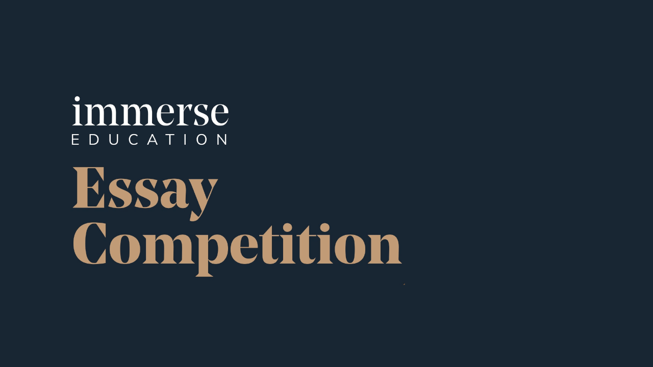 immerse essay competition prizes