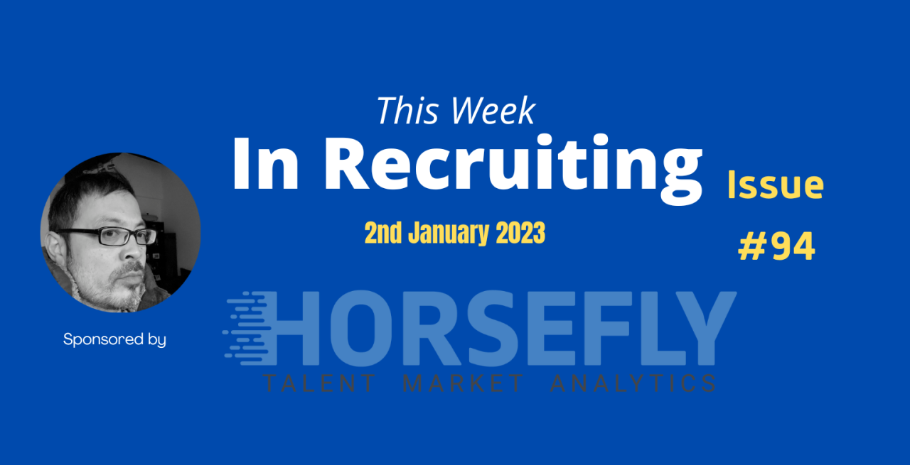 This Week, In Recruiting - Issue 94