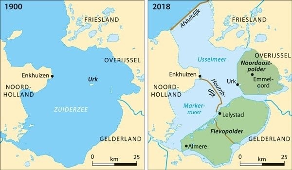 The Dutch made province, Flevoland