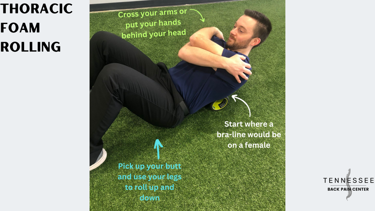 How to Foam Roll Your Upper Back