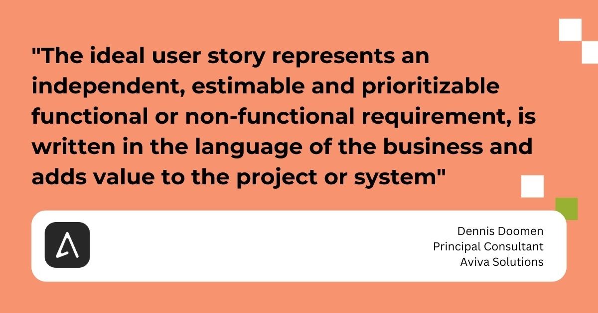 A story about User Stories