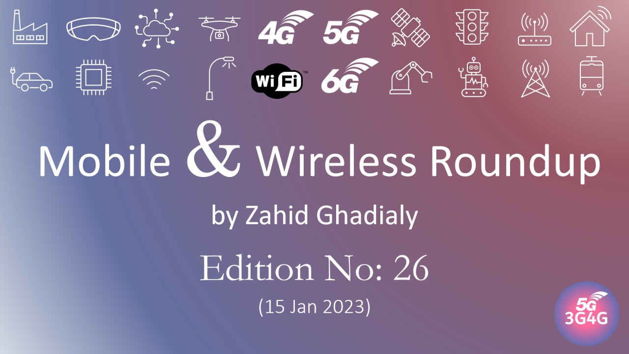Mobile & Wireless Roundup #26